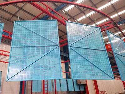 蓋樓爬架網圖片4