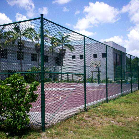 包塑體育場勾花網(wǎng) 包塑體育場勾花網(wǎng)